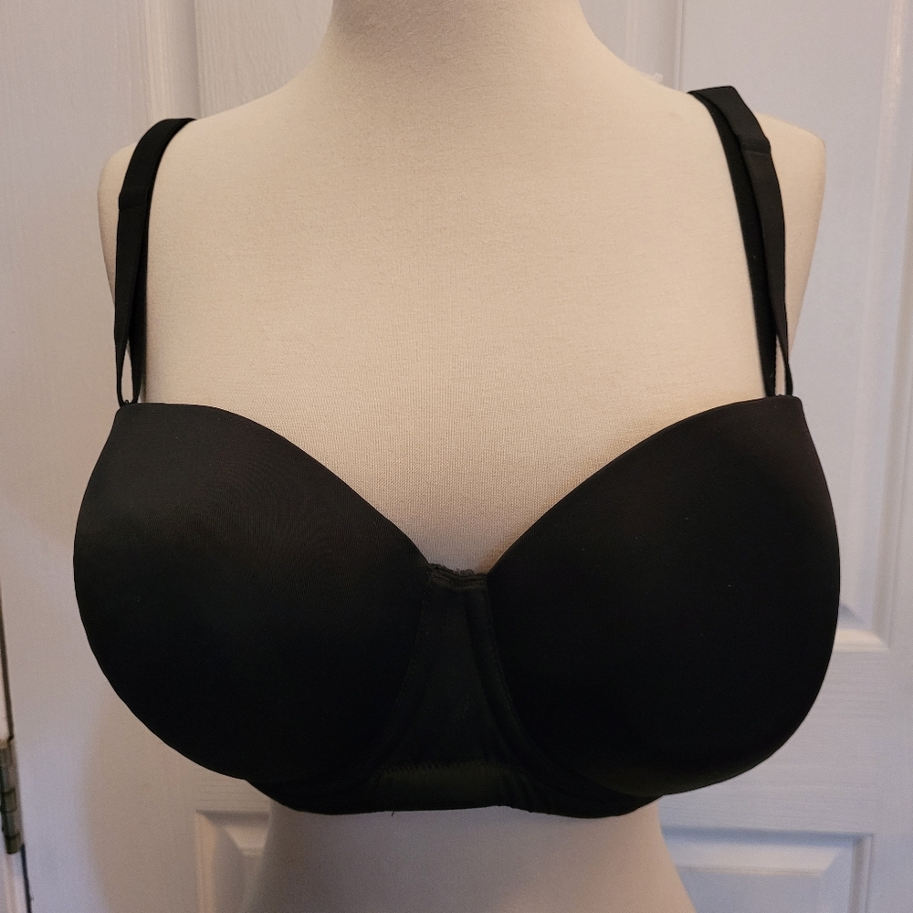 Cacique Solid Bra Black 40DD 40 DDSpoke free clean, good condition
